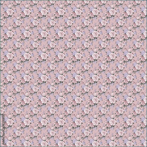 classic popular Flower Seamless Pattern wallpaper © Agus90