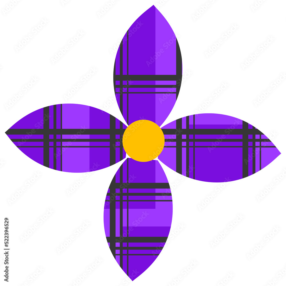 Obraz premium Vector Flowers Clipart