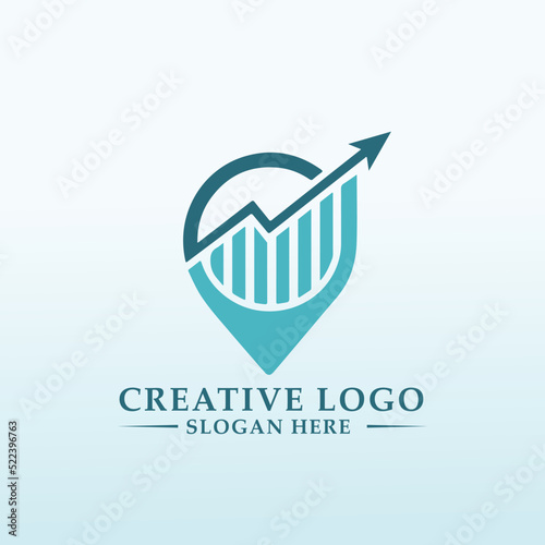 finance start up disrupt the financial service logo