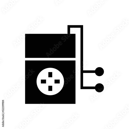 MP3 player vector icon symbol design