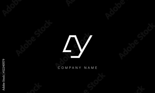 AY, YA Abstract Letters Logo Monogram photo