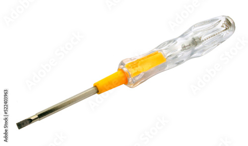 screwdriver to check light on transparent background png file