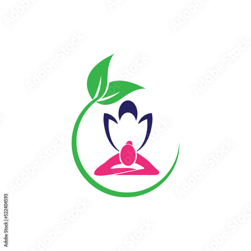 Body massage logo vector