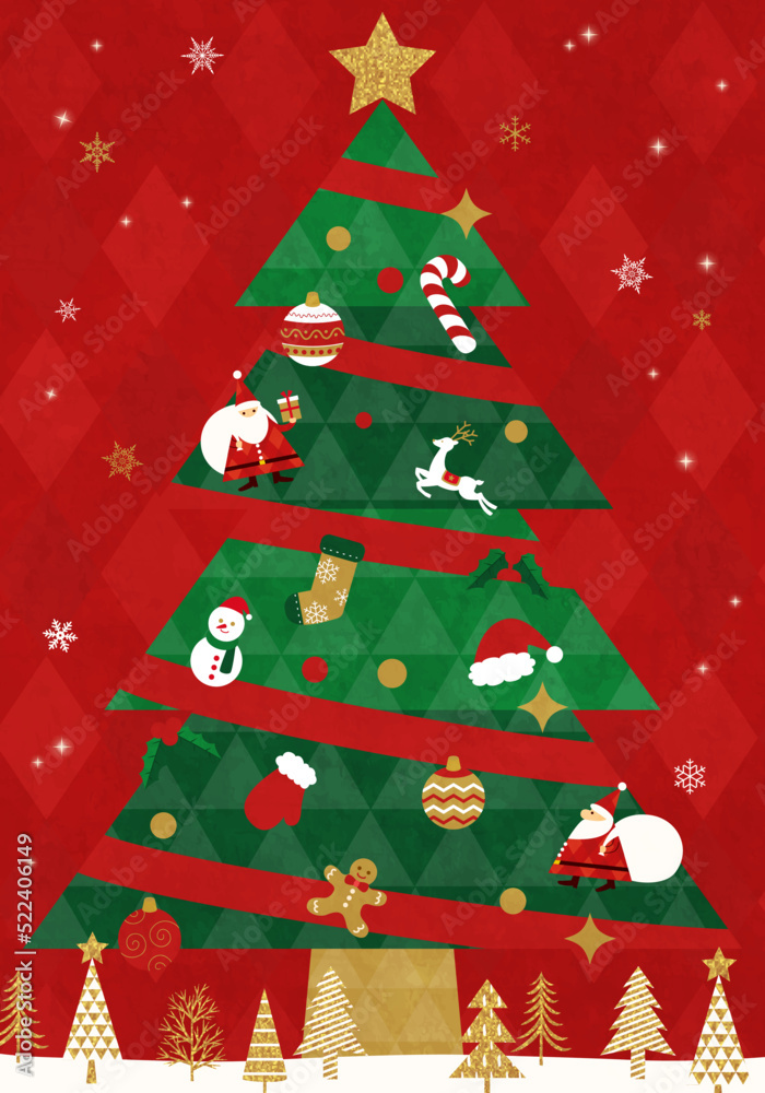 Vector illustration background for Christmas card. Vector illustration background for Christmas card.