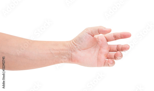 Hand isolated