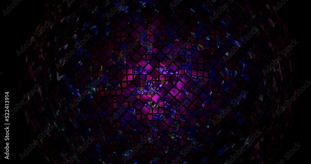 Naklejka premium abstract background with squares