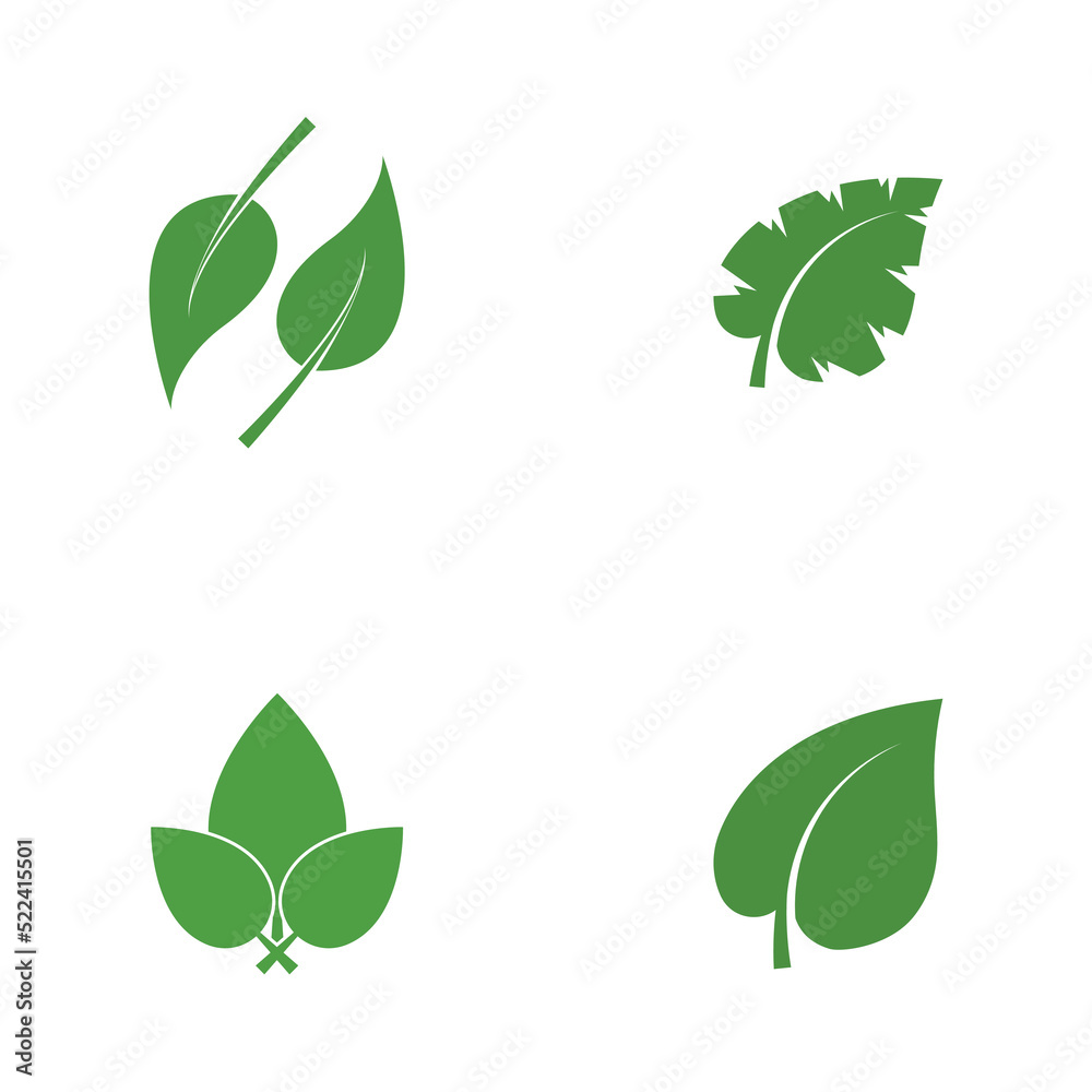 Logos of green Tree leaf ecology nature element vector Logos of green Tree leaf ecology nature element vector