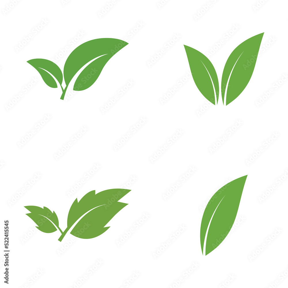 Logos of green Tree leaf ecology nature element vector Logos of green Tree leaf ecology nature element vector