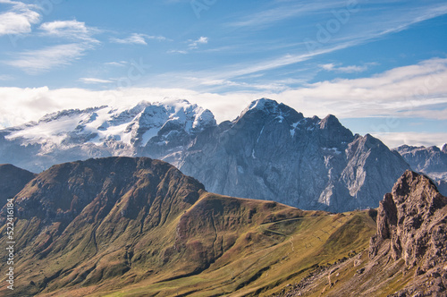 Via del Pan and Marmolada, Alta Via 2, Dolomites, Italy