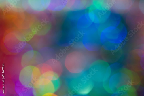 Bright colorful abstract background. Bokeh background