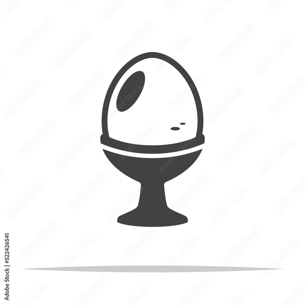Egg cup icon transparent vector isolated Egg cup icon transparent vector isolated