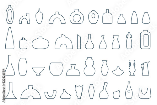 vases and jugs set