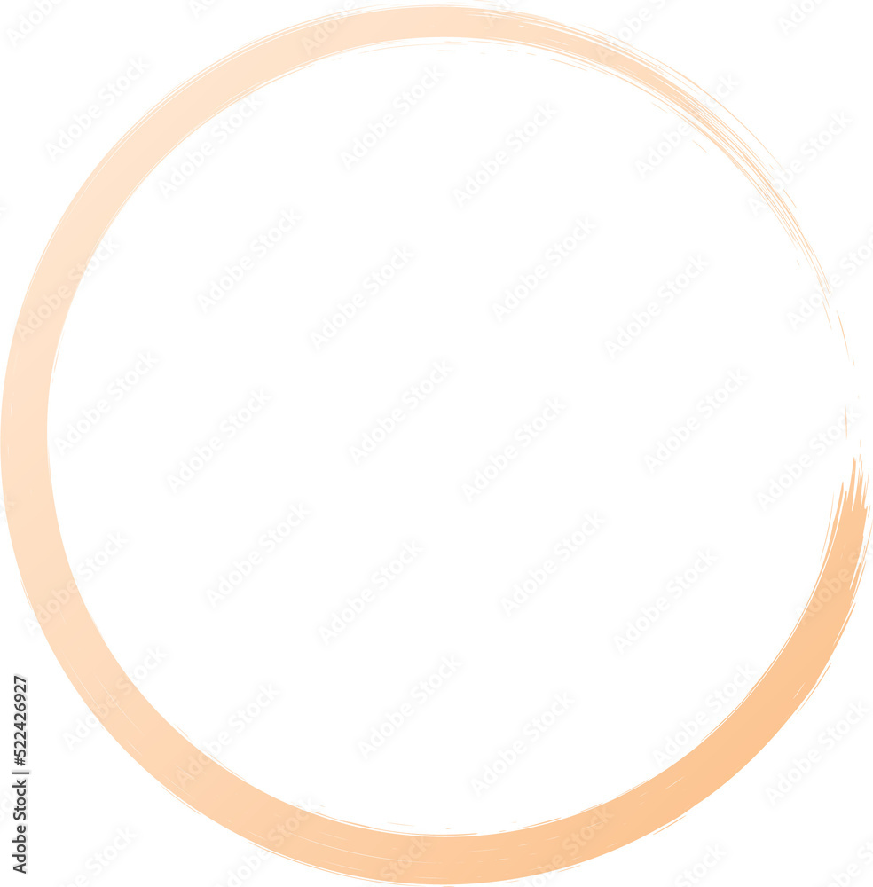 Gold Circle Frame Gradient Gold Circle Frame Gradient