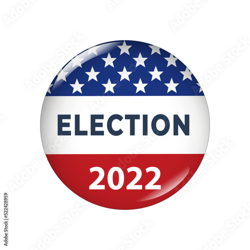 Election 2022 USA Button