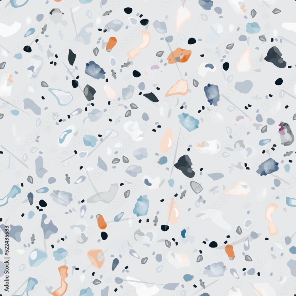 Terrazzo Texture Vector. Flooring Seamless Pattern Terrazzo Texture Vector. Flooring Seamless Pattern