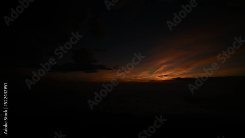 御来光　朝焼け　雲海　タイムラプス　景色　富士山