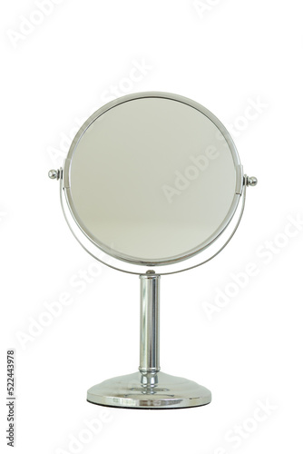 Circle mirror isolated