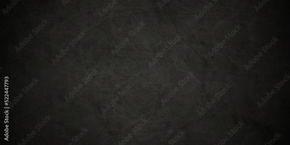 Dark backdrop Black texture chalk board and black board background. stone concrete texture grunge backdrop background anthracite panorama. Panorama dark grey black slate background or texture.