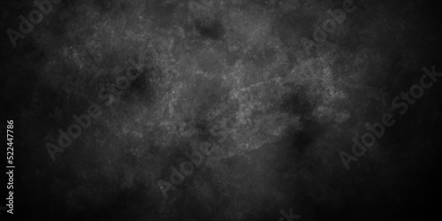 Dark backdrop Black texture chalk board and black board background. stone concrete texture grunge backdrop background anthracite panorama. Panorama dark grey black slate background or texture. photo
