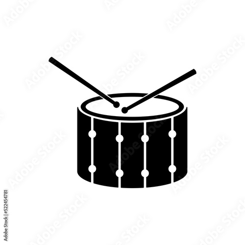 Foto drum solid icon