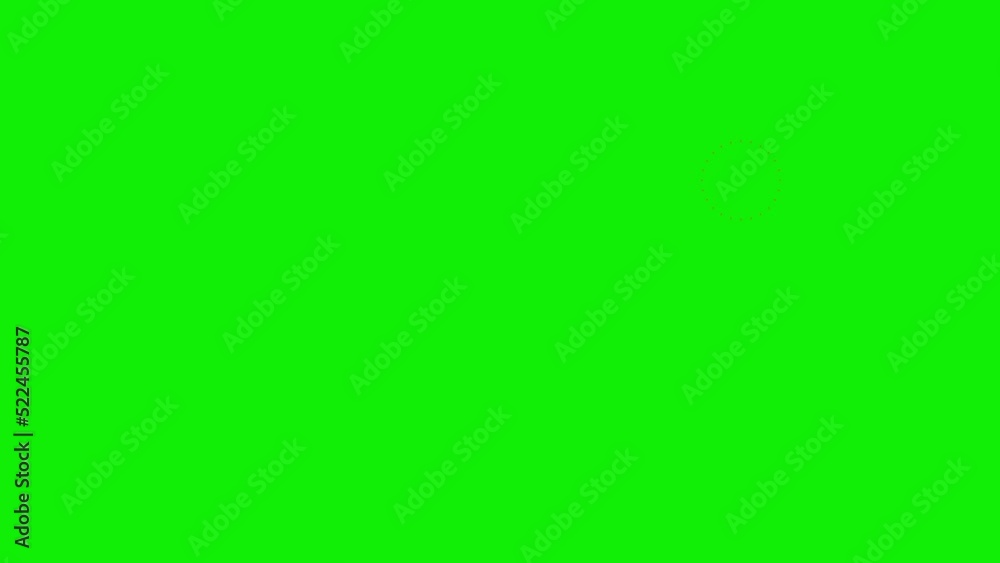 Fireworks background 4K animation ( colorful version ). Green background for chroma key use.