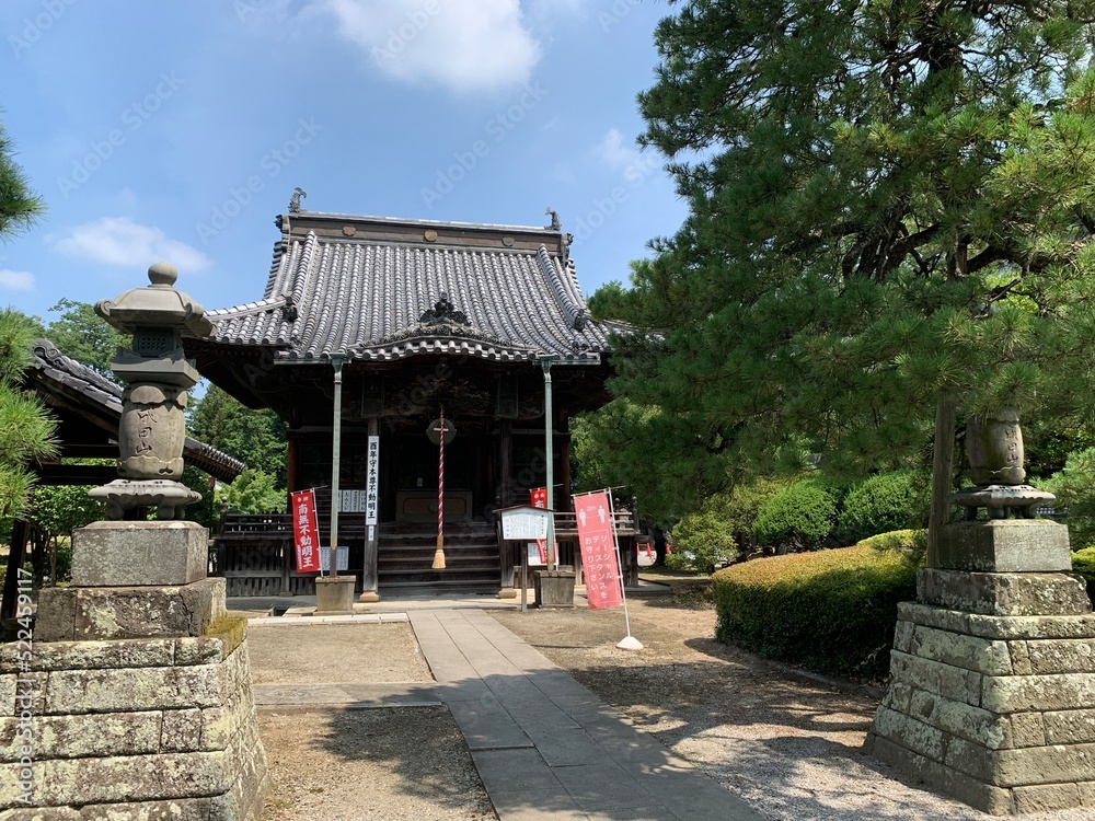 Obraz premium 鑁阿寺の不動堂