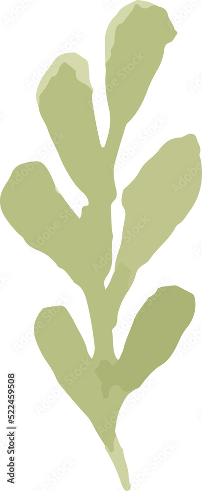 Fototapeta premium watercolor hand drawn florist 