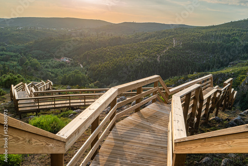 View from Cerro da Candosa pathways, Gois - Portugal.