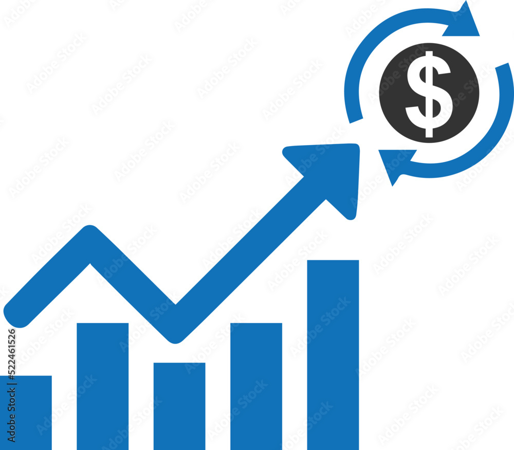 Revenue icon, business icon vector Revenue icon, business icon vector