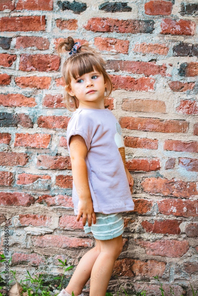 portrait of a little child in sibiu romania portrait of a little child in sibiu romania