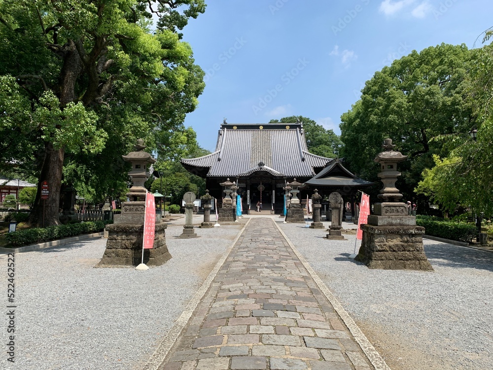 鑁阿寺の本堂 鑁阿寺の本堂