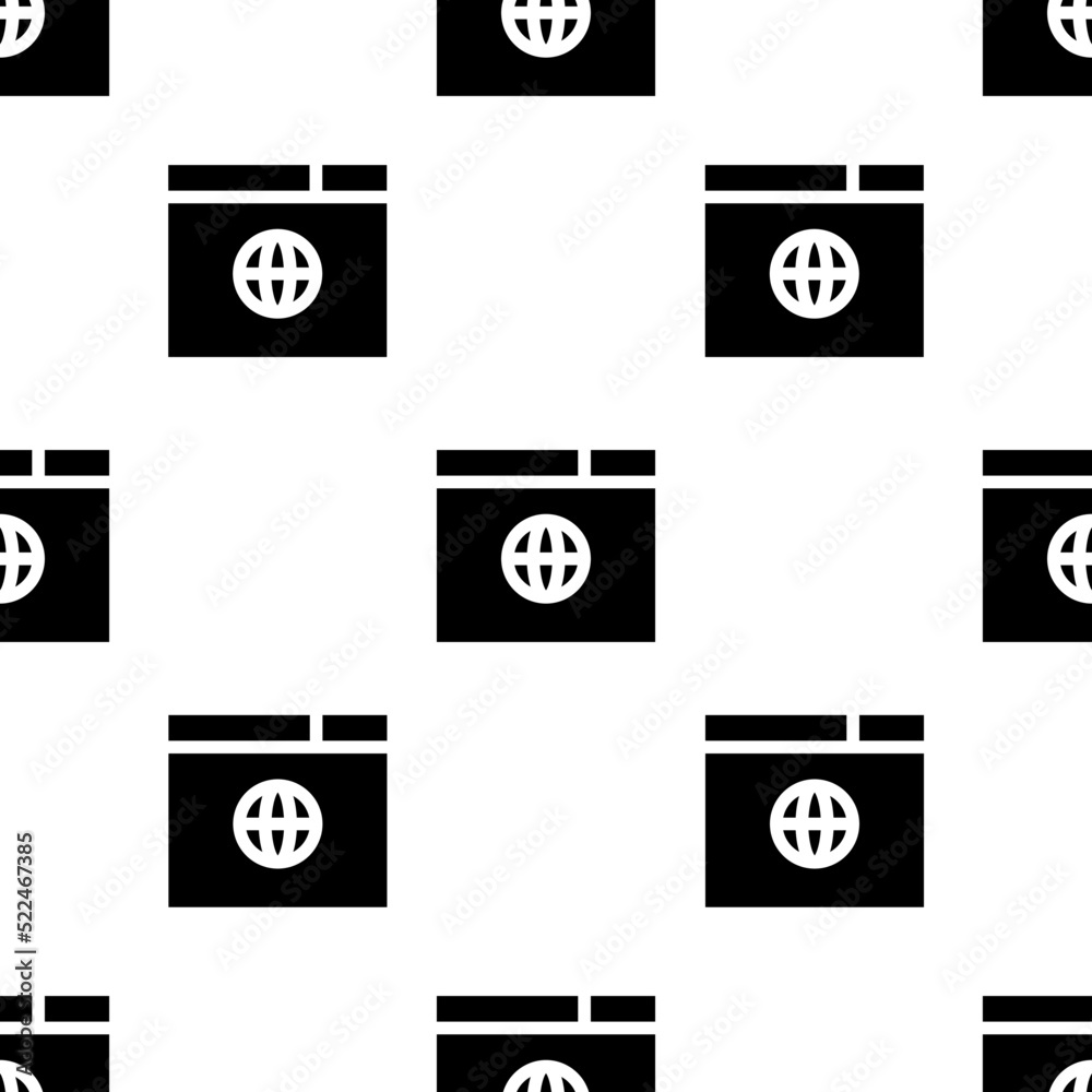 Single Browser pattern. Browser concept. filled trendy Vector seamless Pattern, background, wallpaper Single Browser pattern. Browser concept. filled trendy Vector seamless Pattern, background, wallpaper
