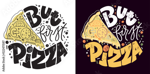 Cute hand drawn motivation lettering phrase postcard. Lettering design fot t-shirt.