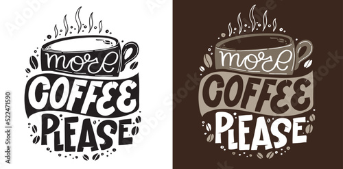Cute hand drawn motivation lettering phrase postcard. Lettering design fot t-shirt.
