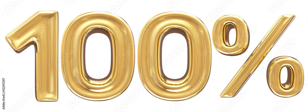 3d golden font number 100 3d golden font number 100