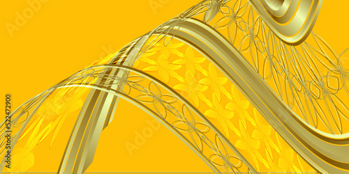 Luxury yellow gold background
