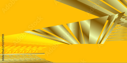 Luxury yellow gold background