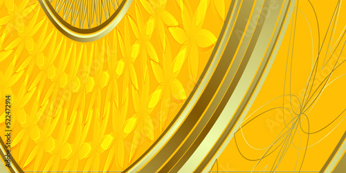 Luxury yellow gold background