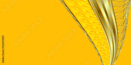 Luxury yellow gold background