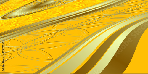 Luxury yellow gold background