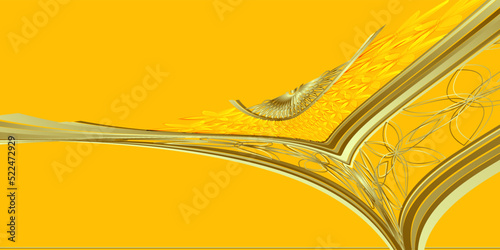 Luxury yellow gold background