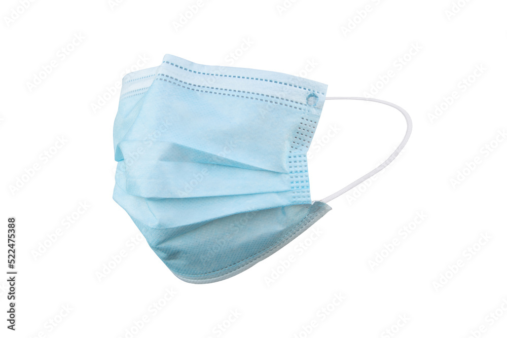 Medical mask or Hygienic mask isolated on white background with clipping path. Medical mask or Hygienic mask isolated on white background with clipping path.