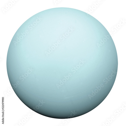 Uranus. Elements of this image furnished by NASA.