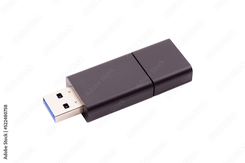 Flash Drive, Thumb drive isolated on white background with clipping path Flash Drive, Thumb drive isolated on white background with clipping path