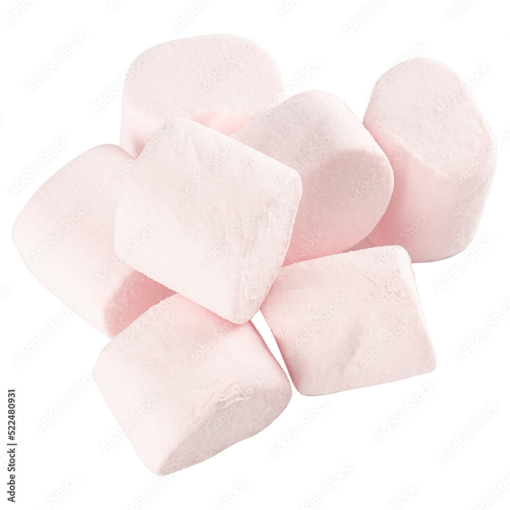 Marshmallow mockup, Cutout. Marshmallow mockup, Cutout.