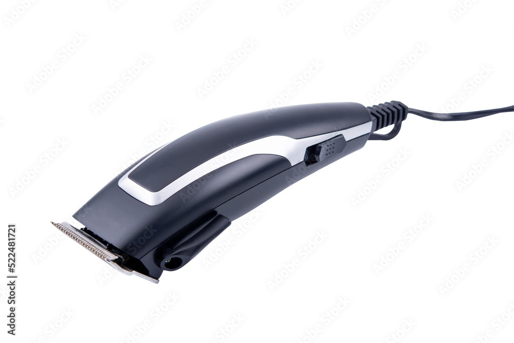 Hair clipper isolated on white background with clipping path Hair clipper isolated on white background with clipping path
