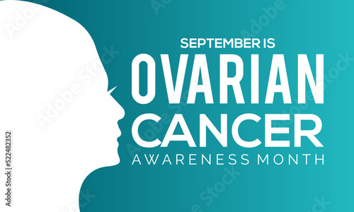 Ovarian Cancer awareness month is observed every year in September.