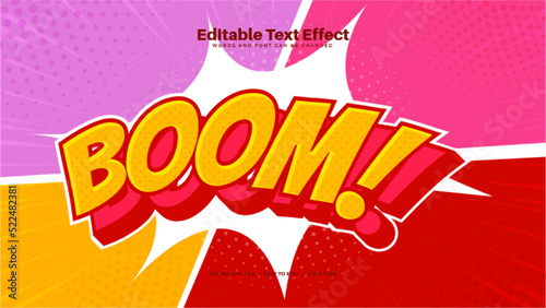 Boom Text Effect