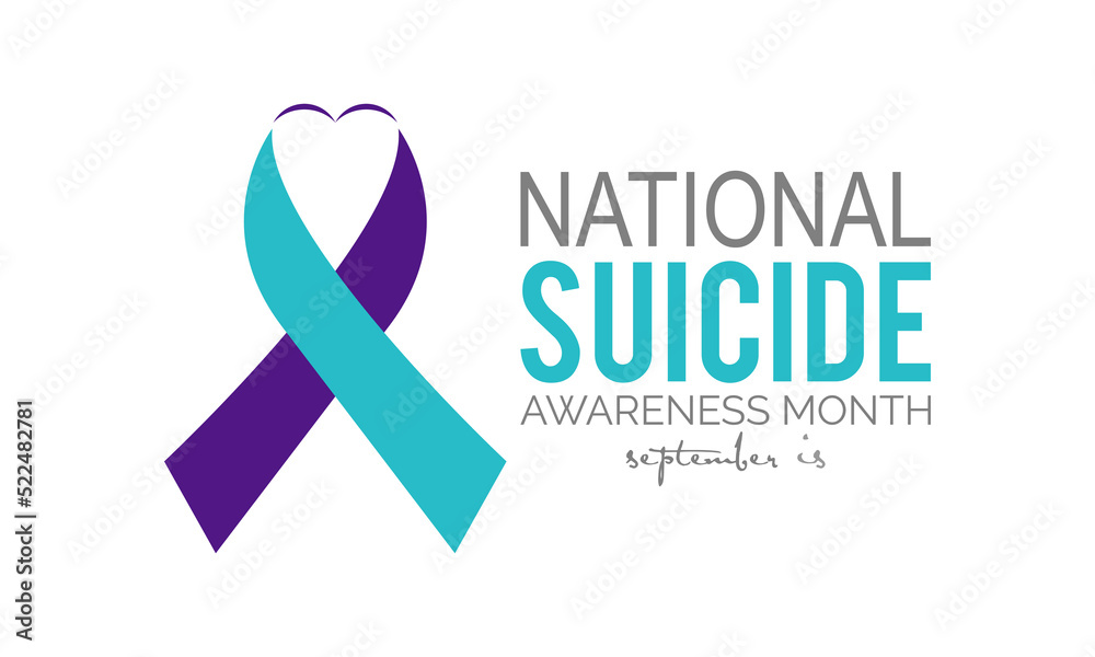 Vector illustration on the theme of National suicide prevention month observed each year during September banner, Holiday, poster, card and background design. Vector illustration on the theme of National suicide prevention month observed each year during September banner, Holiday, poster, card and background design.