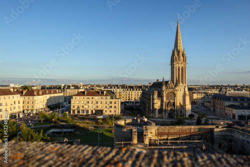 Day time shot of glise Saint-Pierre, Caen, France photo